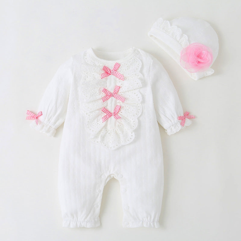 Autumn Outfit for 6-Month Baby Girl, Jumpsuit