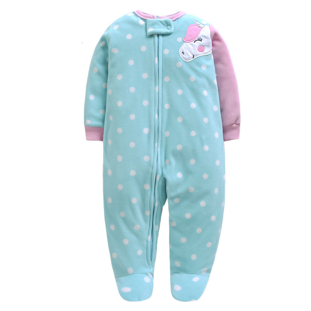 Fleece Newborn Bodysuit and Romper Outfit