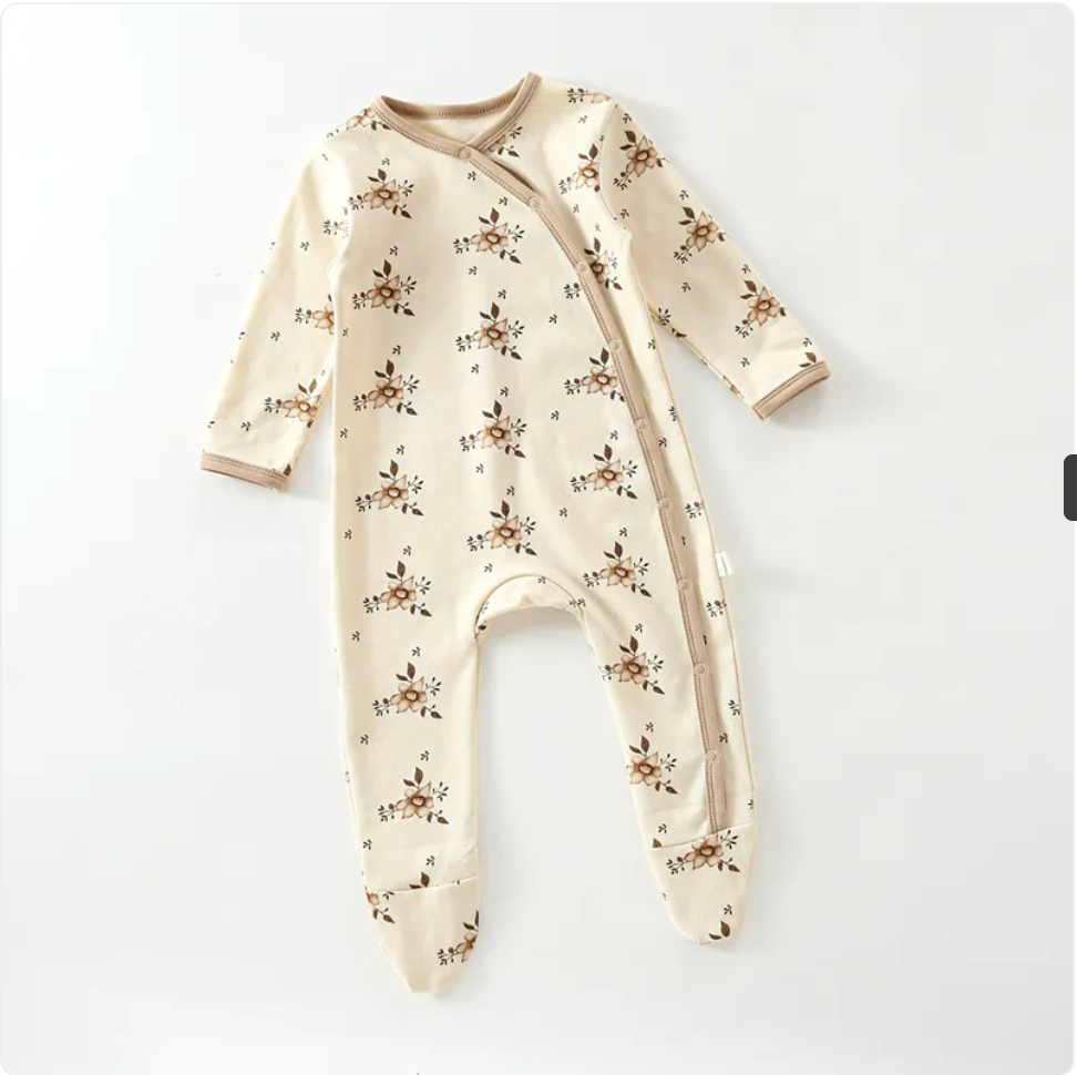 Unisex Newborn Footed Bodysuit