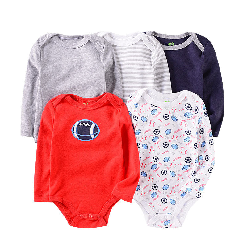 2020 Autumn Long Sleeve Cotton Baby Romper Outfit