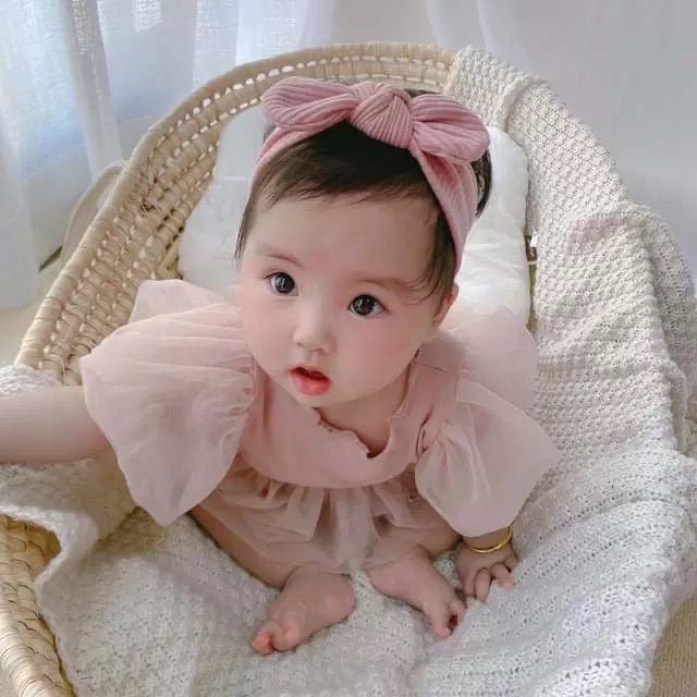 Newborn Baby Bowknot Pullover Hat