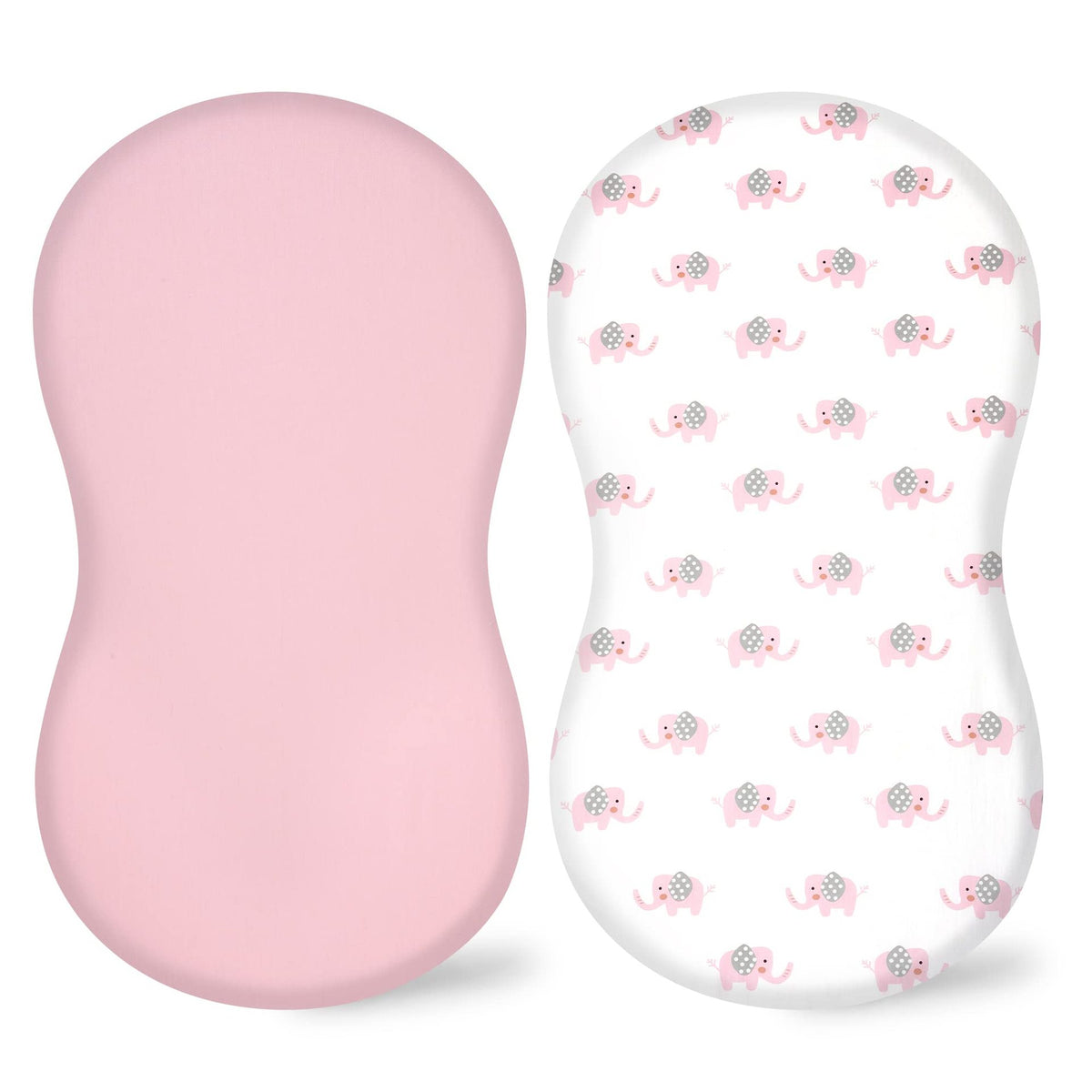 Elastic Printed Fitted Sheet for Baby Cradle & Changing Table