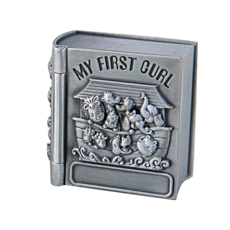 Metal Creative Baby Hair and Tooth Collection Box