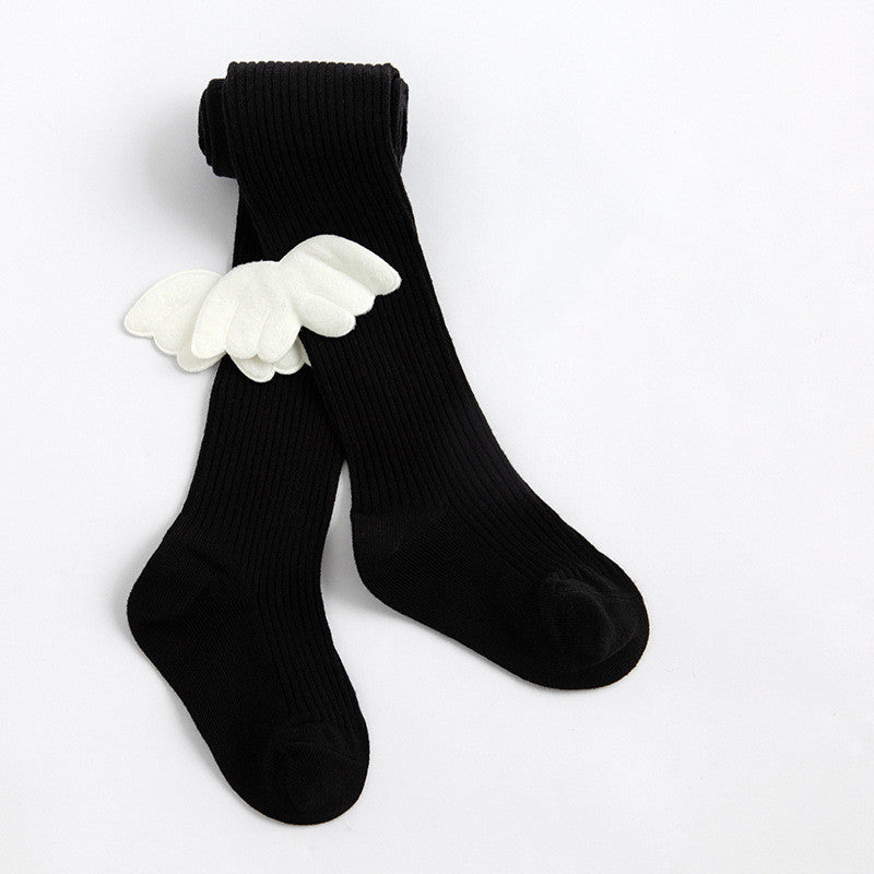 Angel Wings Baby One-Piece Outfit with Leggings