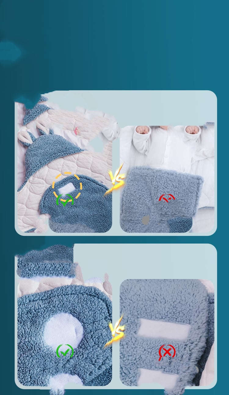 Baby Anti-Shock Sleeping Bag Swaddle Wrap