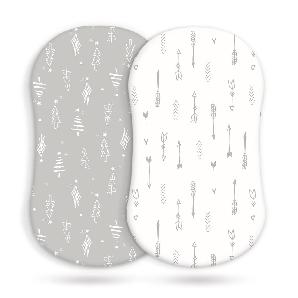 Elastic Printed Fitted Sheet for Baby Cradle & Changing Table
