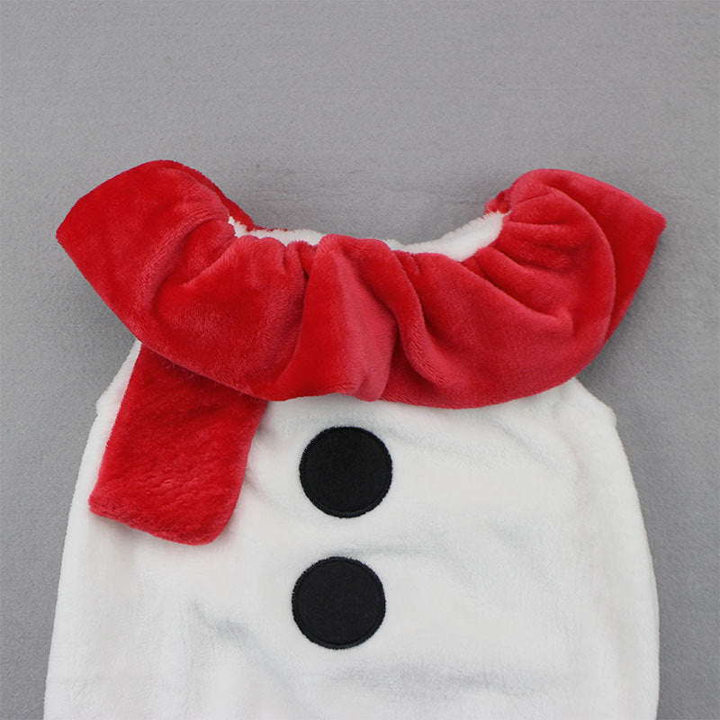 Baby Christmas Snowman Outfit - Long Sleeve Bodysuit Set