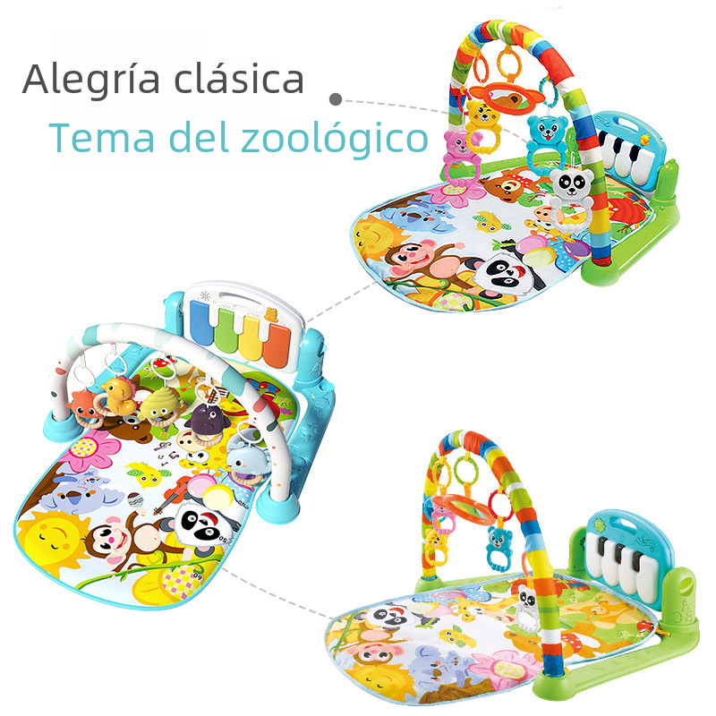 Musical Baby Gym Play Mat Piano Toy for Newborns
