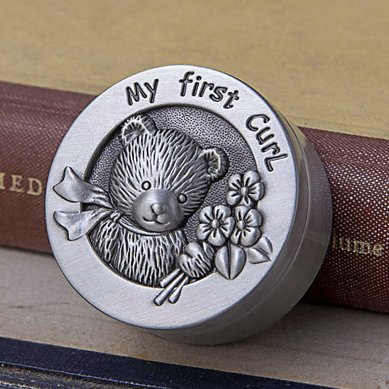 Creative European-style Baby Tooth and Hair Keepsake Box