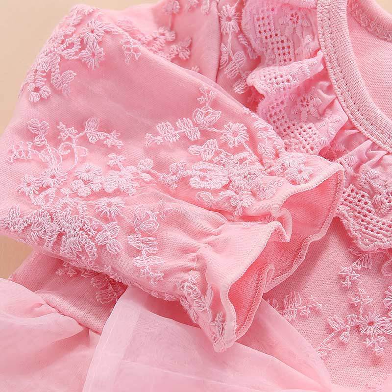 Princess Dress for One-Year-Old Baby Girl (Autumn Outfit)