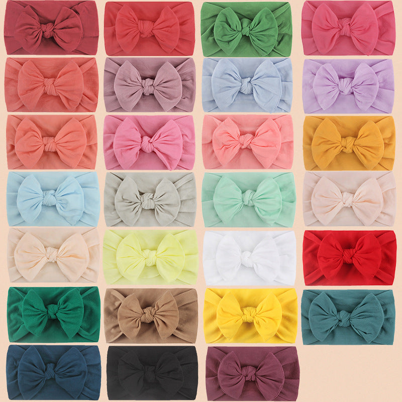 Nylon Bow Baby Hair Accessories for Children