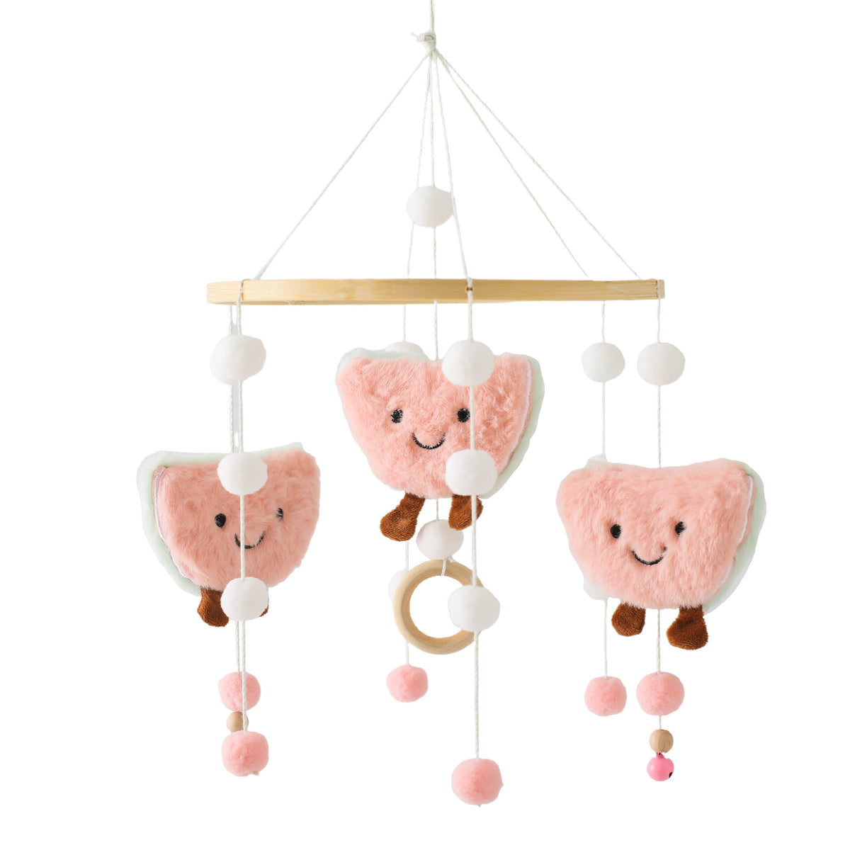 Nordic Felt Animal Mobile for Baby Crib and Stroller