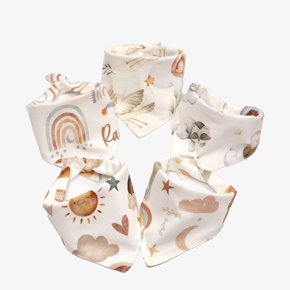 Cotton Bib for Summer - Breathable Baby Accessory
