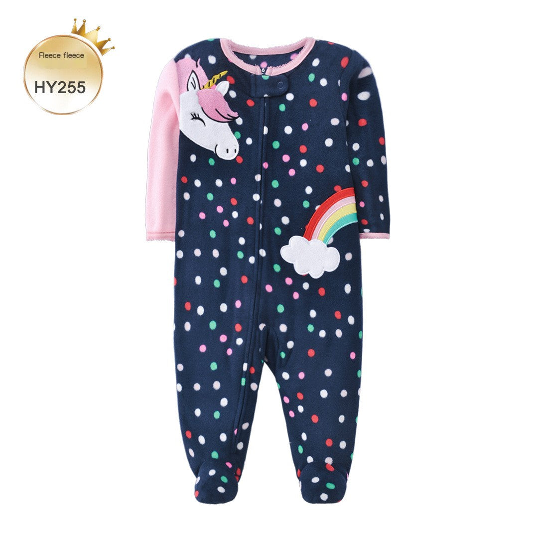 Fleece Newborn Bodysuit and Romper Outfit
