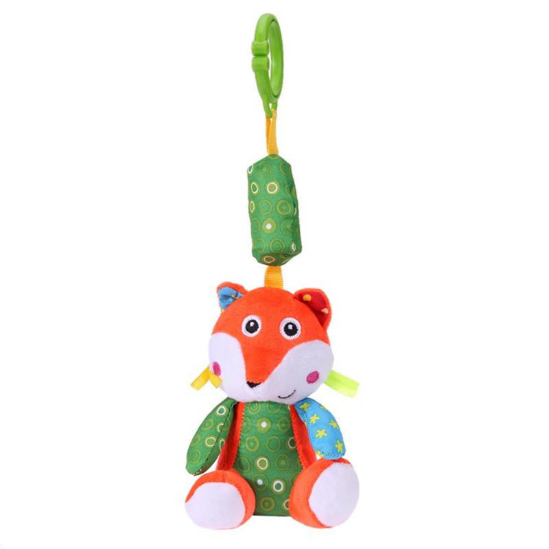 Baby Crib Mobile with Plush Toys and Bells