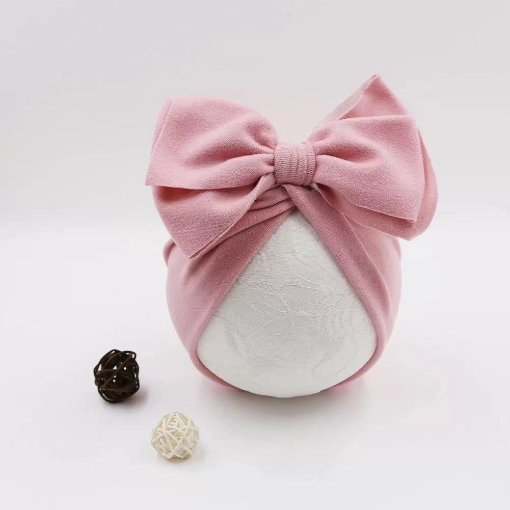 Newborn Baby Bowknot Pullover Hat