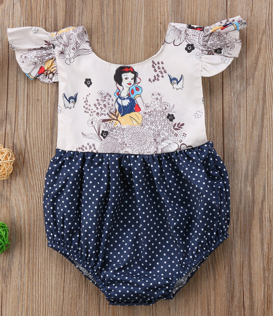 Summer Baby Girls' Outfit: Dot Shorts & Sleeveless Top