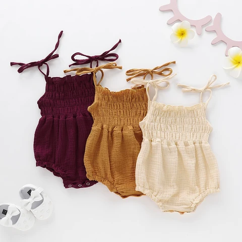 Soft Cotton Strapping Baby Creeper Outfit