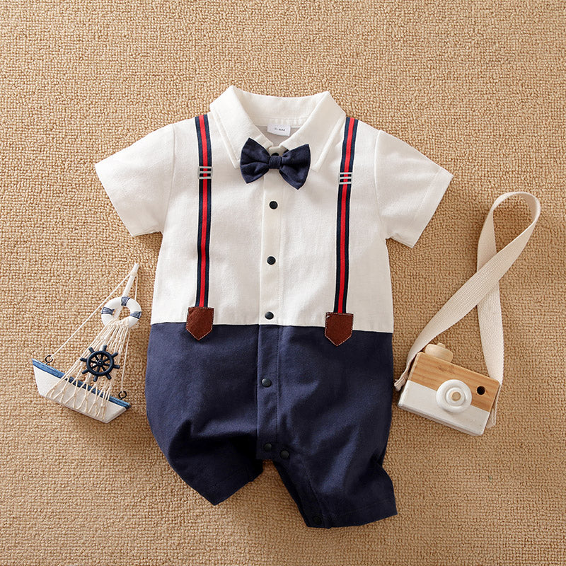 Gentleman Tie Outfit for Baby Boys 0-18 Months