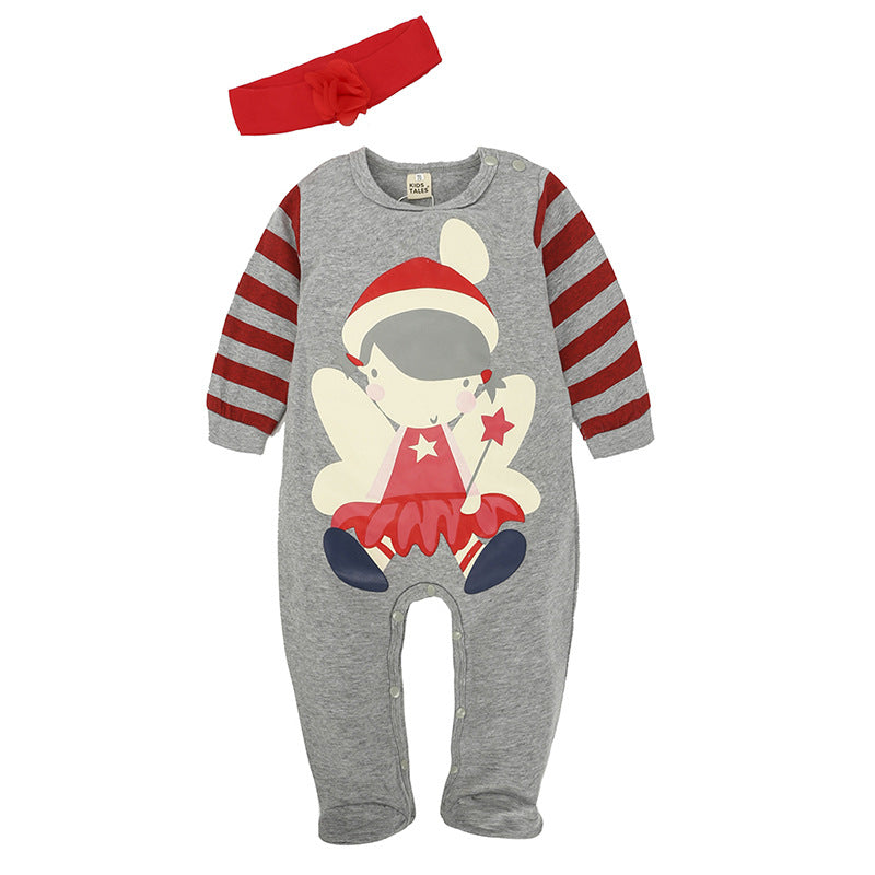 Christmas Santa Outfit for Baby with Long Sleeves