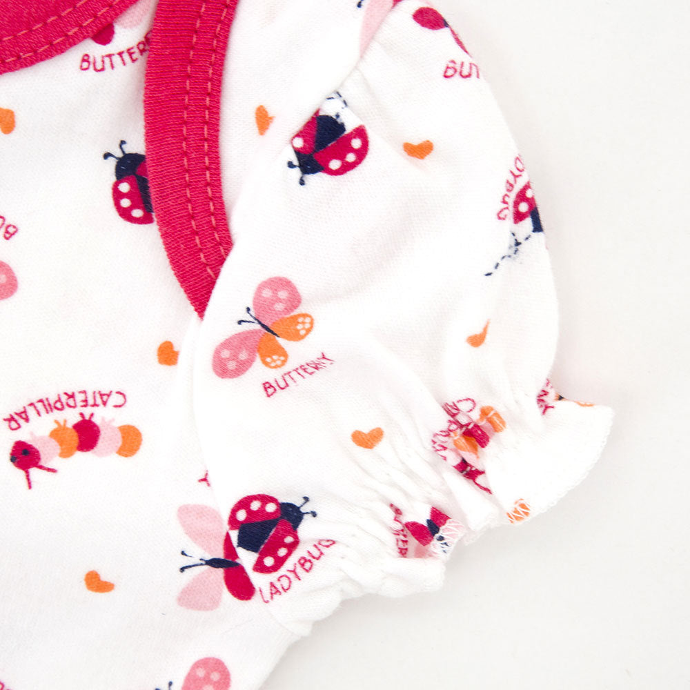 3-Piece Cartoon Summer Outfit for Newborn Baby Girls