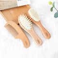 VMila Baby Hair Brush and Comb Set - Gentle Cradle Cap Brush - Perfect Toddler Hair Brush - Essential Baby Hairbrush for Newborns