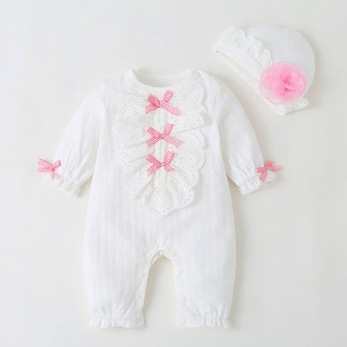 Autumn Outfit for 6-Month Baby Girl, Jumpsuit