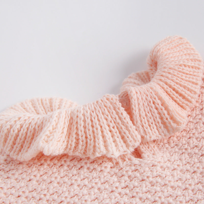 2020 Autumn Baby Girl Outfit with Ruffle Shorts & Top