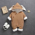 Baby Winter Romper Thick Cotton Outfit for Newborns