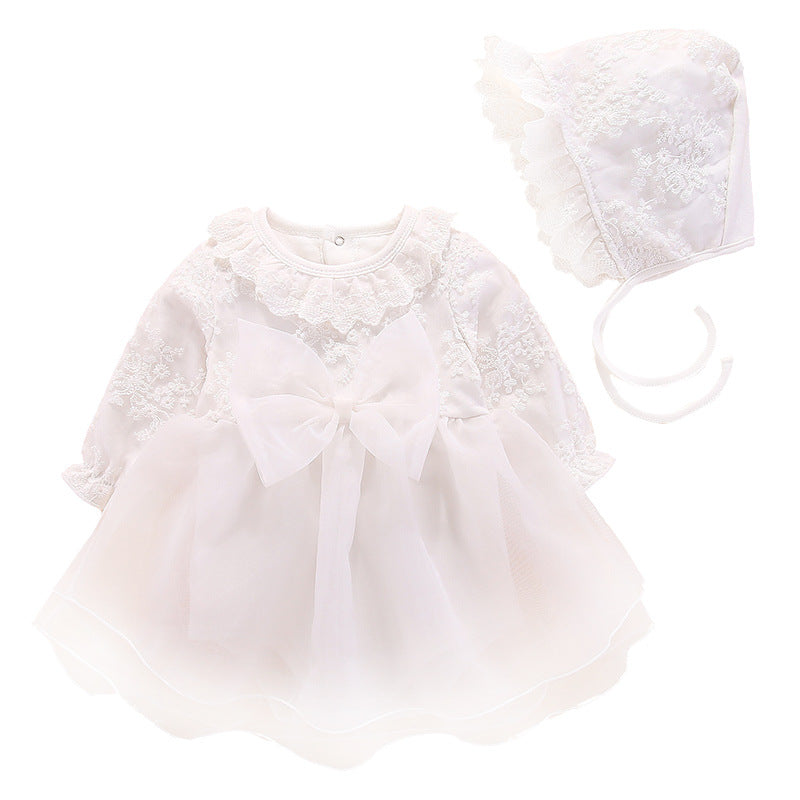 Princess Dress for One-Year-Old Baby Girl (Autumn Outfit)