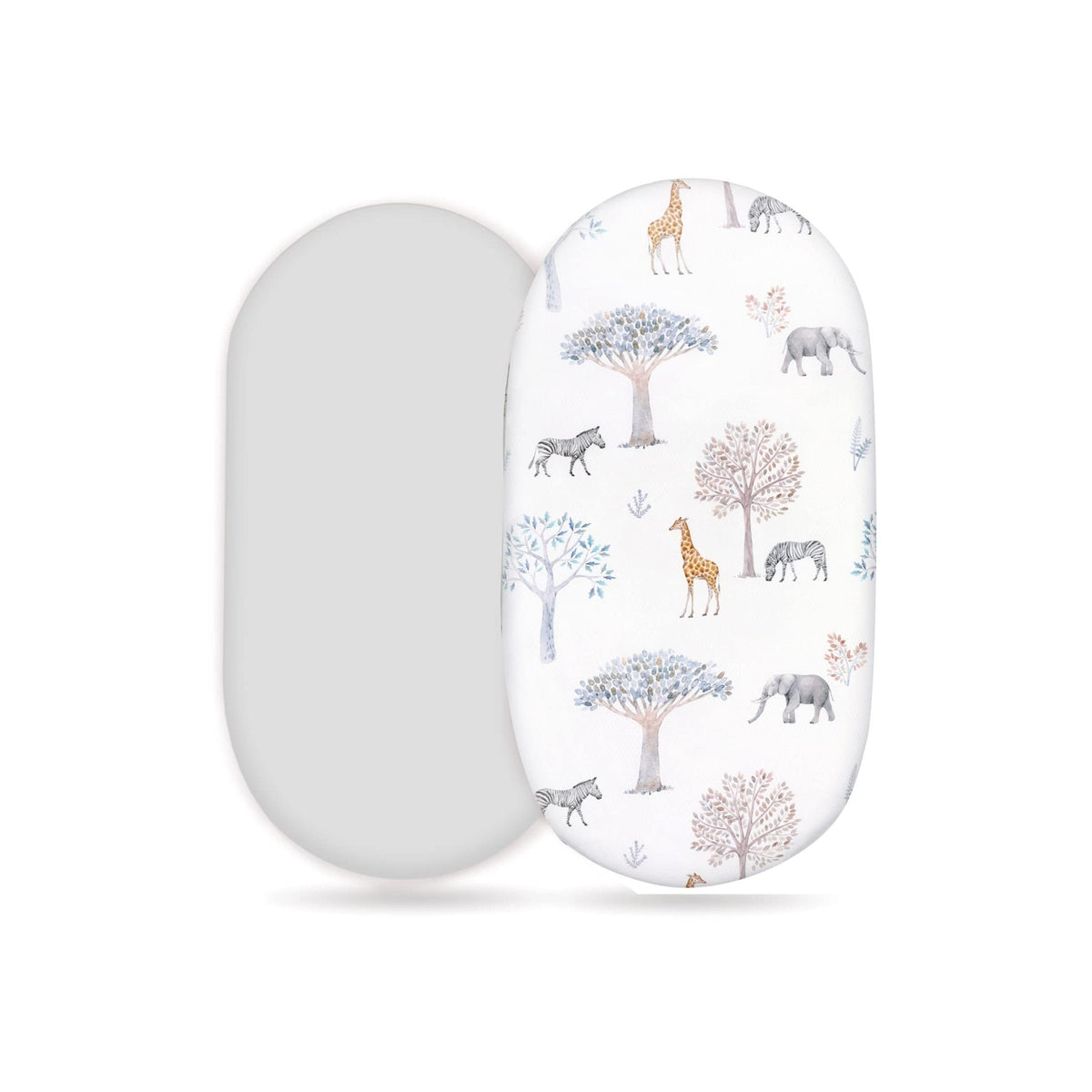 Elastic Printed Fitted Sheet for Baby Cradle & Changing Table