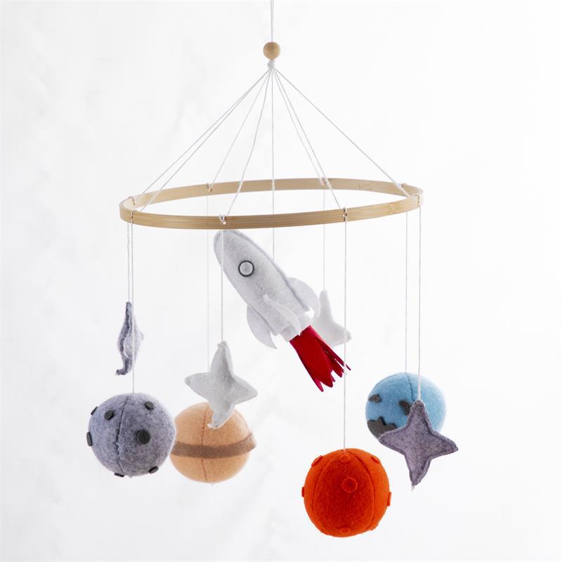 Nordic Felt Animal Mobile for Baby Crib and Stroller