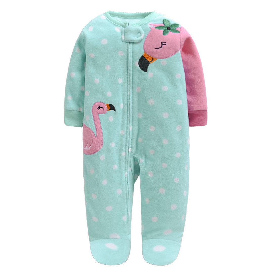 Fleece Newborn Bodysuit and Romper Outfit