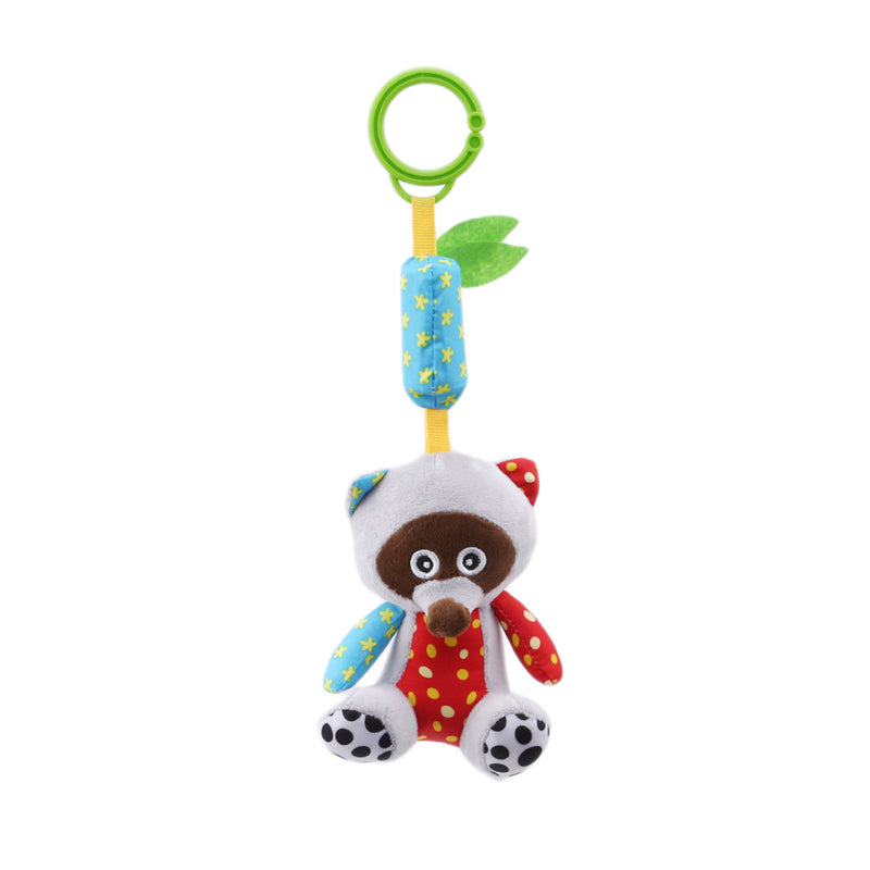 Baby Crib Mobile with Plush Toys and Bells