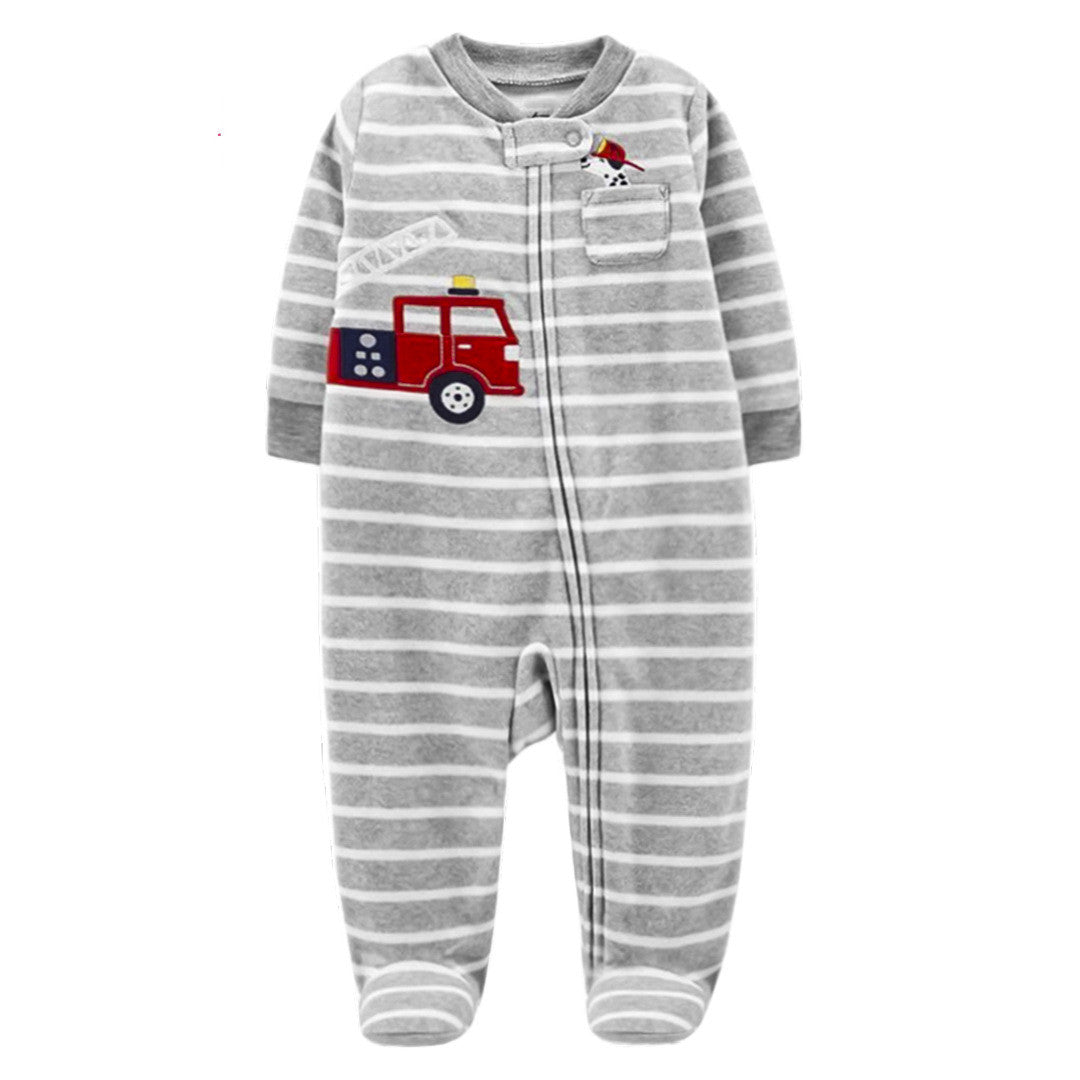 Fleece Newborn Bodysuit and Romper Outfit