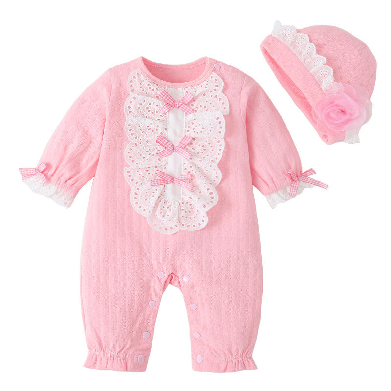 Autumn Outfit for 6-Month Baby Girl, Jumpsuit
