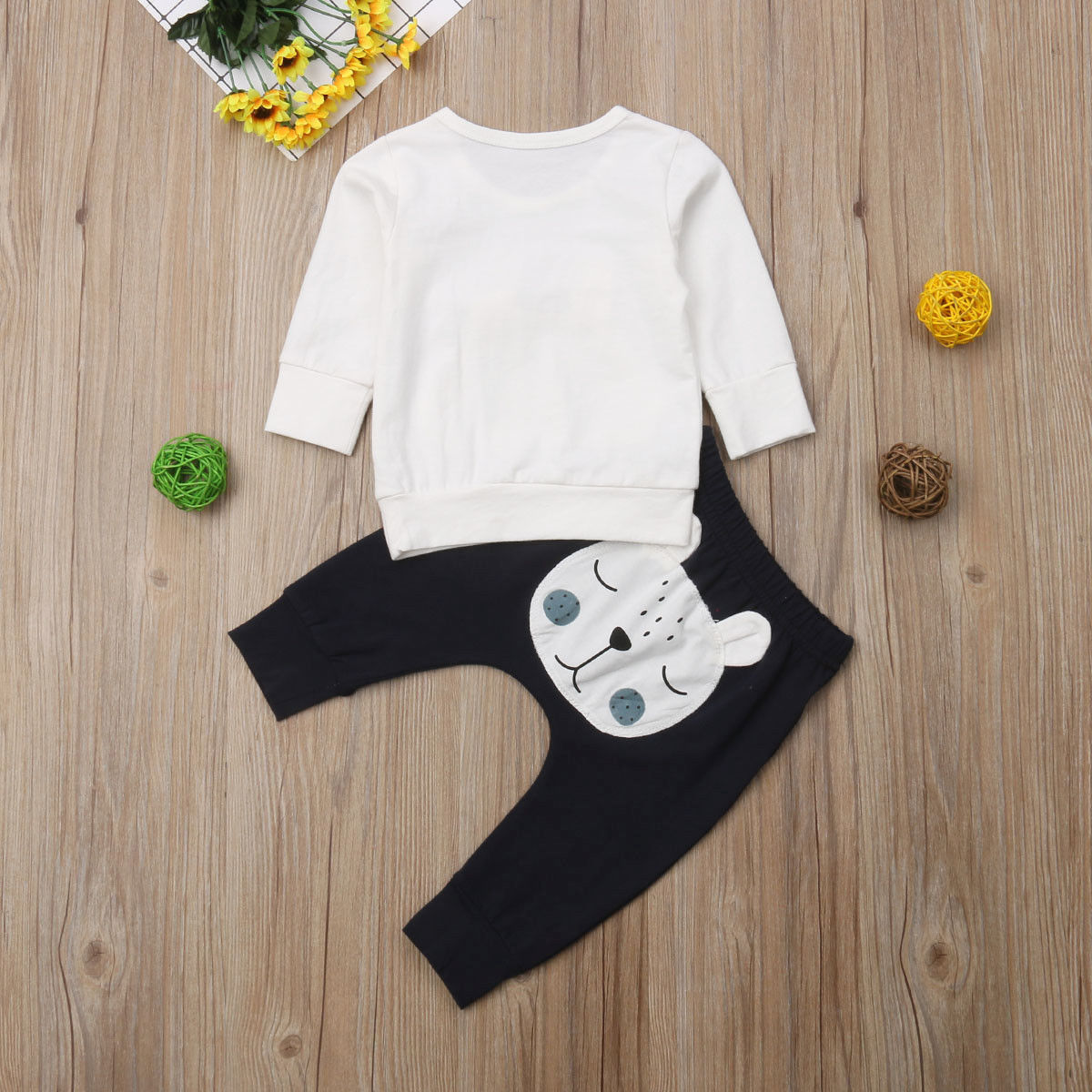 Cotton Baby Boys and Girls Clothing Set (2 Pieces)