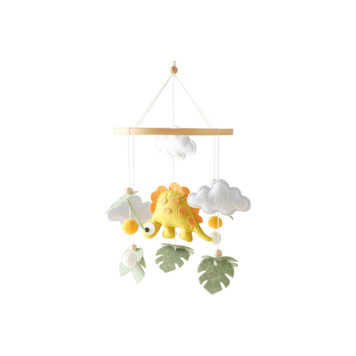 Nordic Felt Animal Mobile for Baby Crib and Stroller