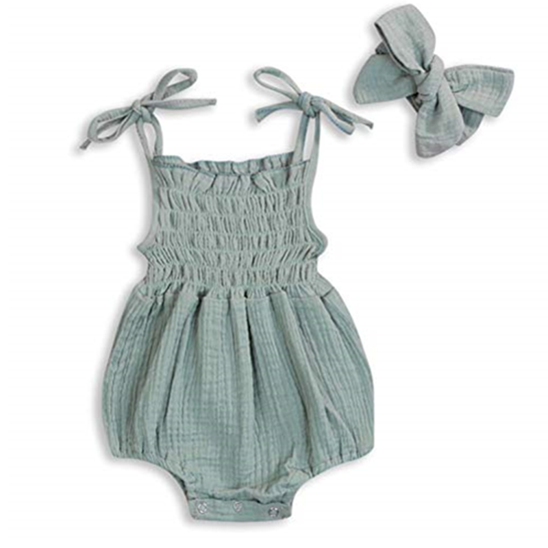 Soft Cotton Strapping Baby Creeper Outfit