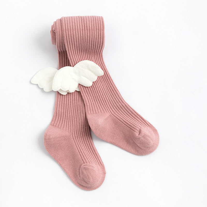 Angel Wings Baby One-Piece Outfit with Leggings