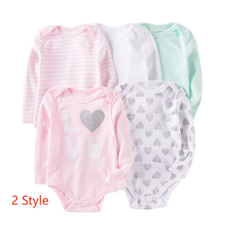 2020 Autumn Long Sleeve Cotton Baby Romper Outfit