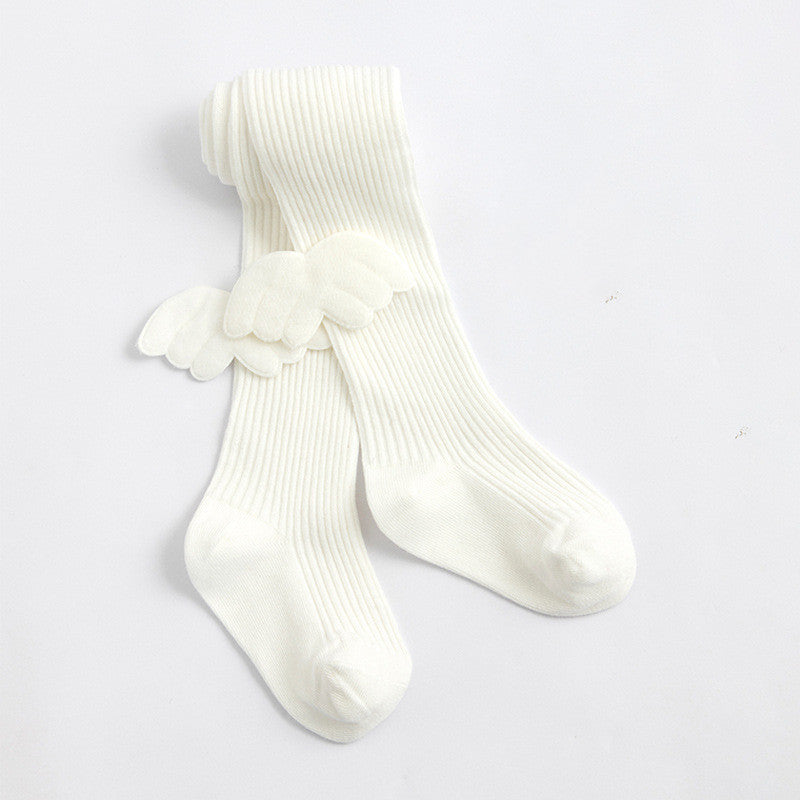 Angel Wings Baby One-Piece Outfit with Leggings