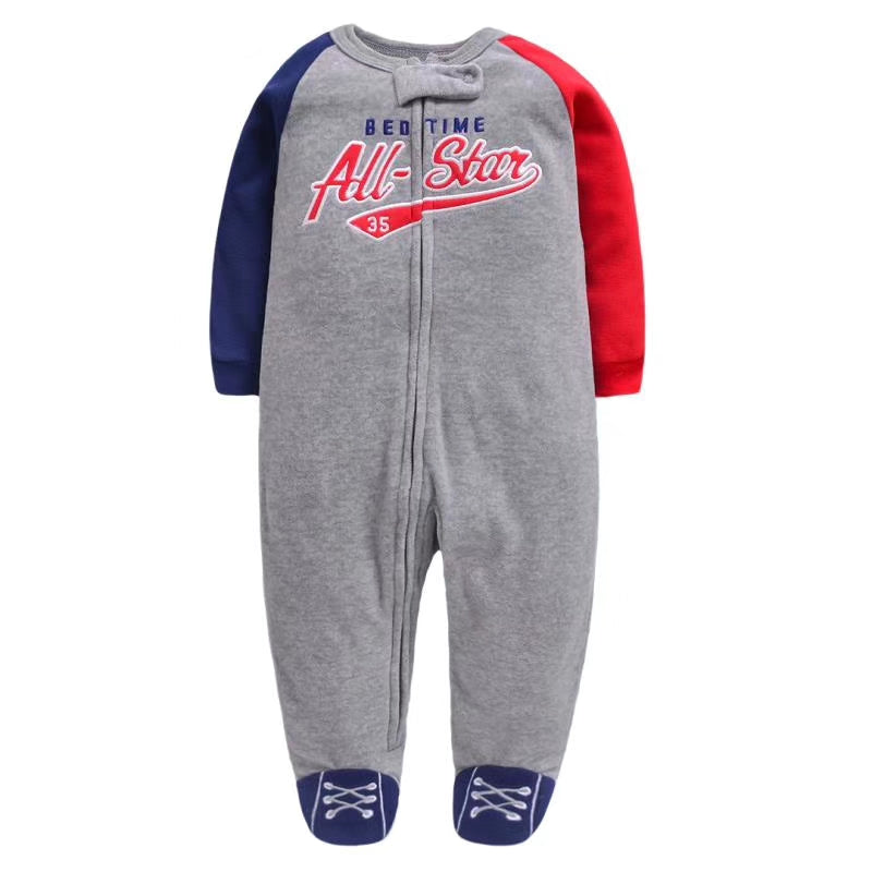 Fleece Newborn Bodysuit and Romper Outfit
