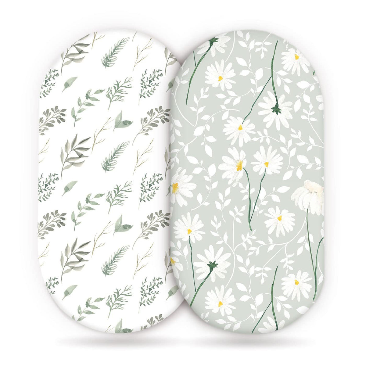 Elastic Printed Fitted Sheet for Baby Cradle & Changing Table