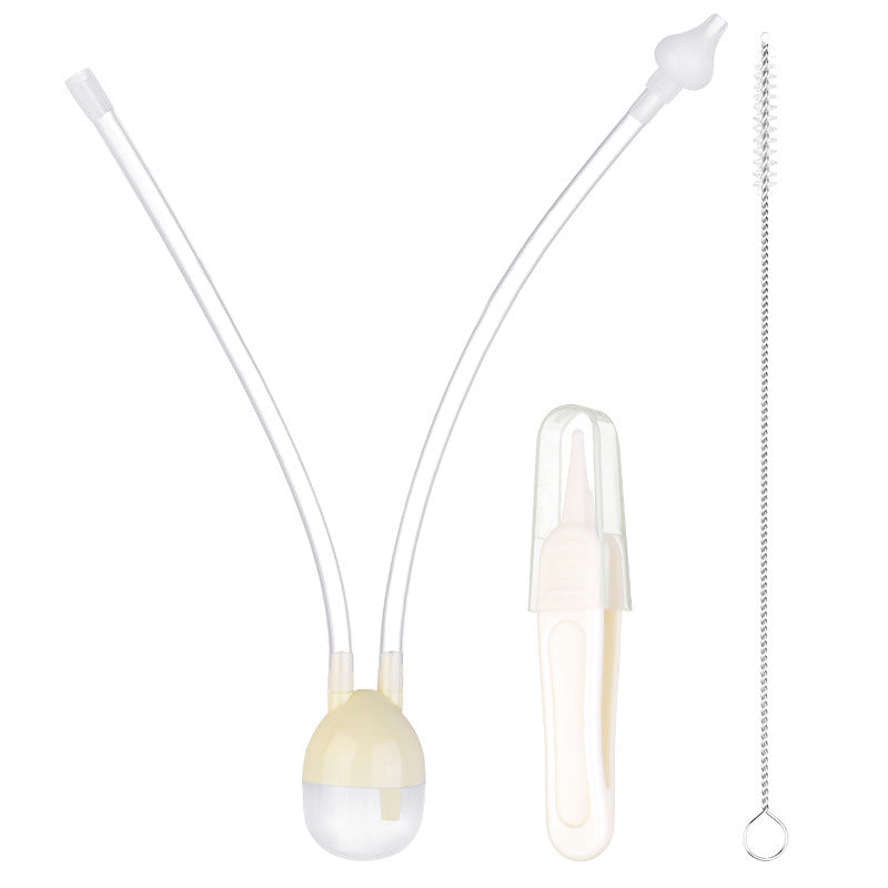 Baby Nasal Aspirator and Cleaning Brush Set