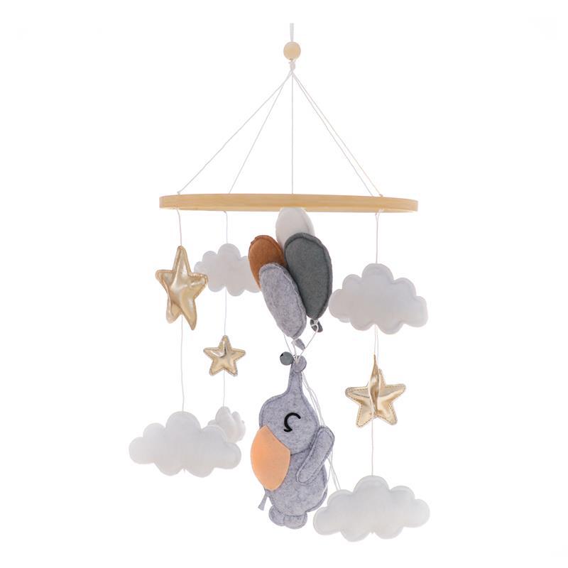 Nordic Felt Animal Mobile for Baby Crib and Stroller