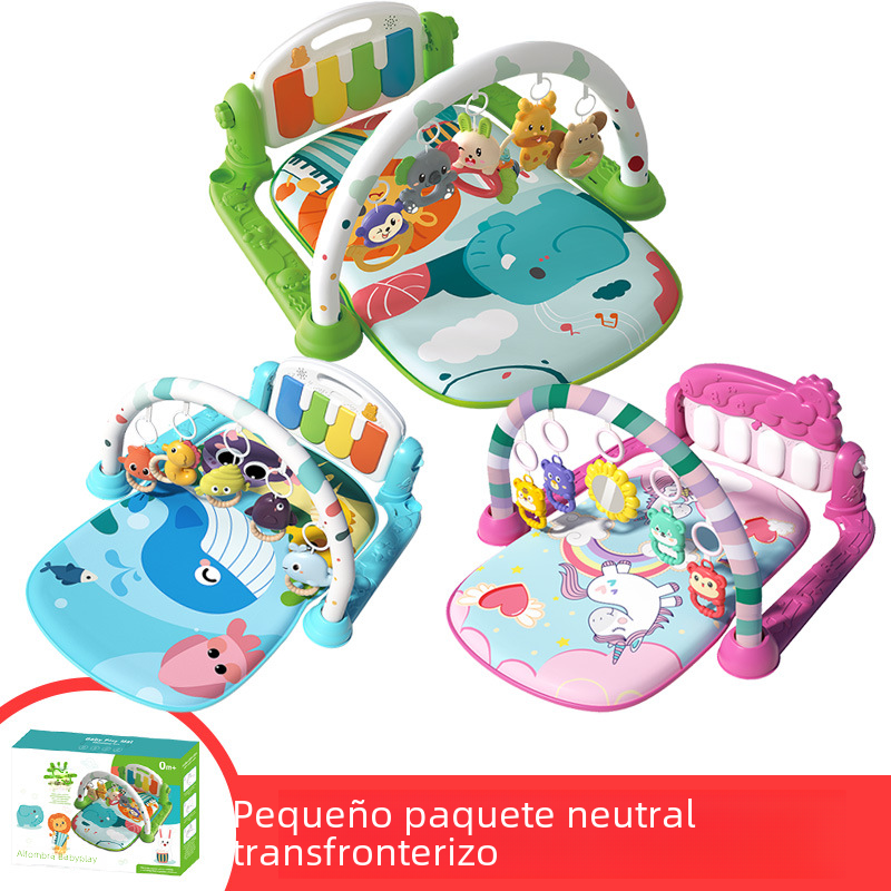Musical Baby Gym Play Mat Piano Toy for Newborns