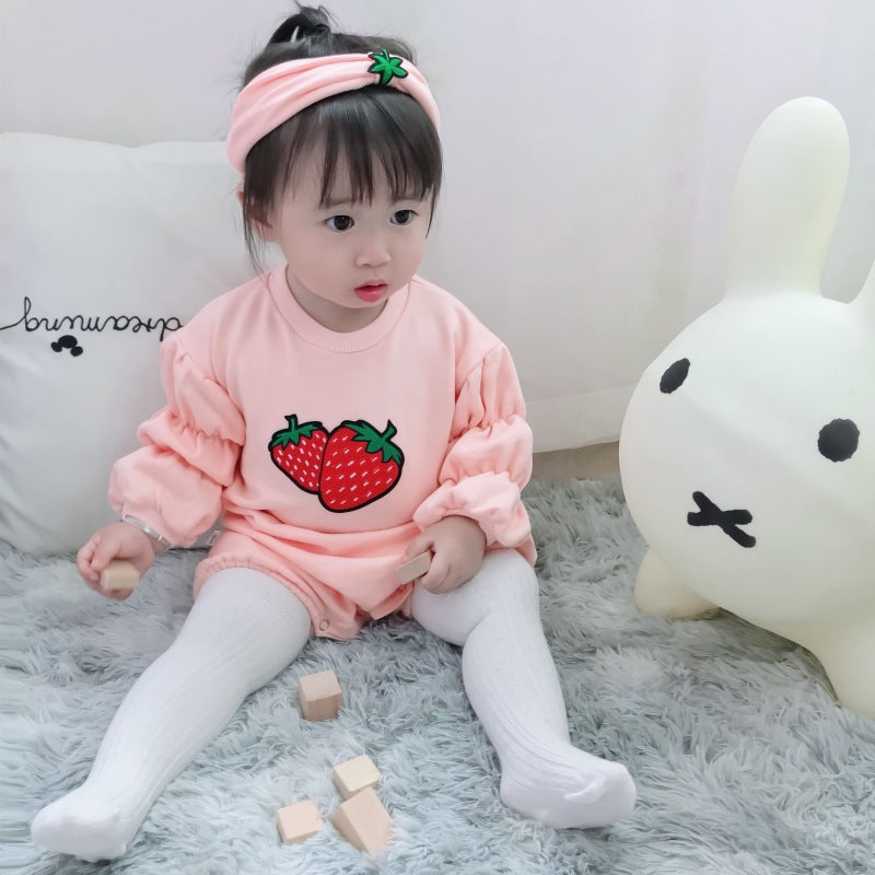 Autumn Baby Romper Outfit for Infants and Children