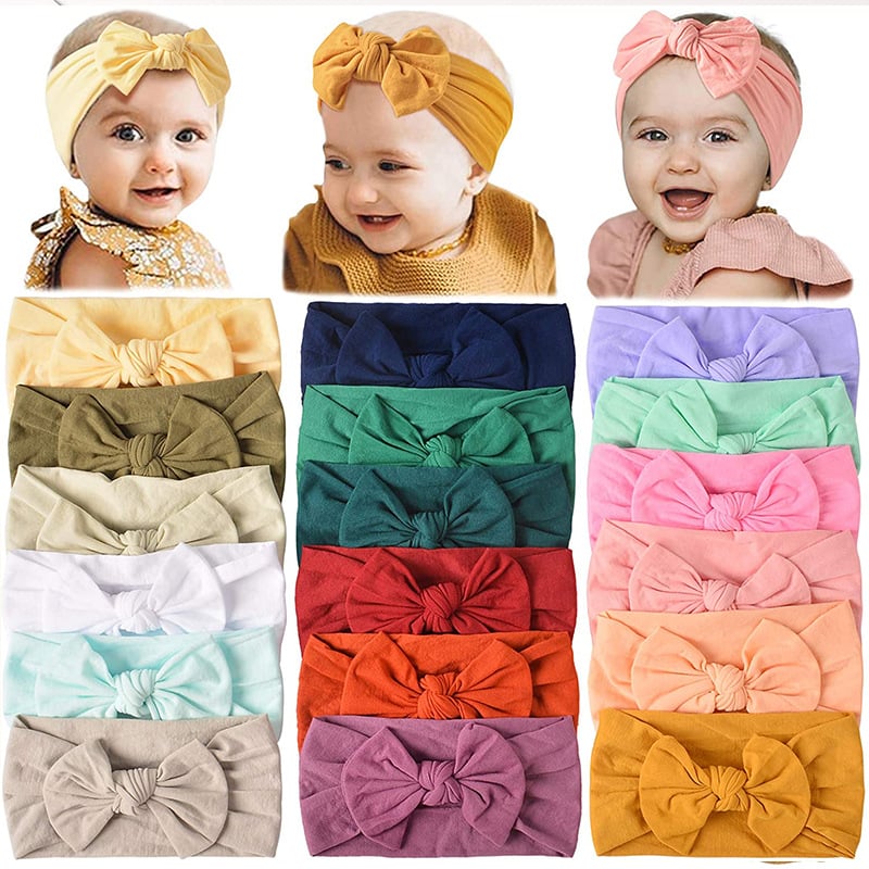 Nylon Bow Baby Hair Accessories for Children