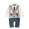 Spring and Autumn Baby Jumpsuit Outfit